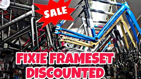 Fixie Frame Set Price Discounted Sale Youtube