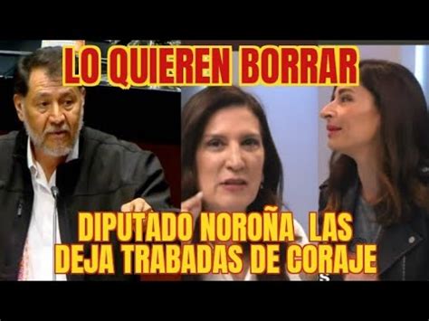 Lo quieren borrar Noroña le puso una turboM driza a Kenia Lopez y