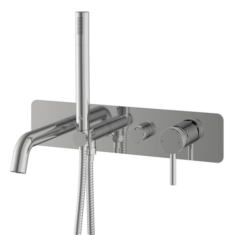 Wall Mounted Bath Shower Mixer Aqualla Brassware