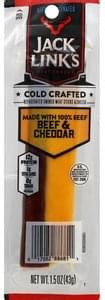 Jack Link S Cold Crafted Beef Cheddar Oz Nutrition Information