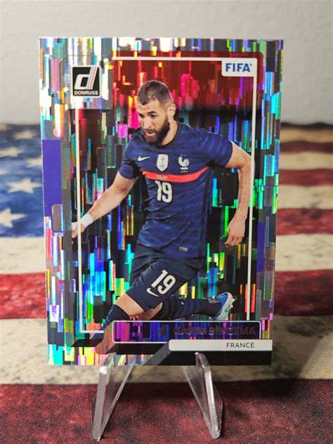 2023 DONRUSS SOCCER KARIM BENZEMA France SILVER PARALLEL EBay