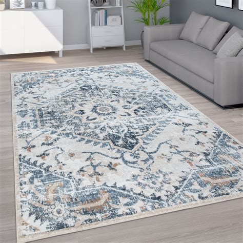 Tapis De Salon Tapis Vintage Motif Oriental Tapis24