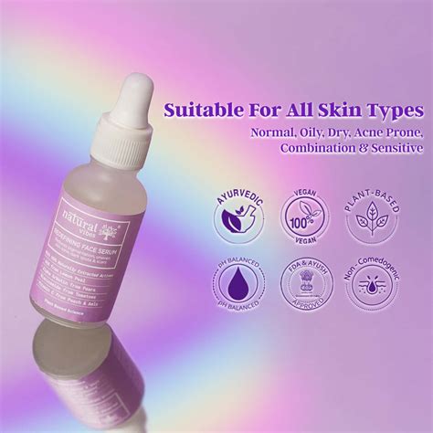 Buy Natural Vibes Redefining Face Serum With Alpha Arbutin Niacinamide