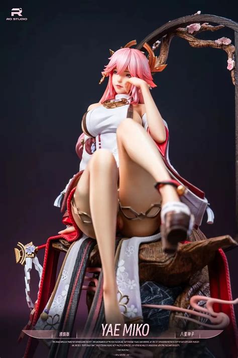 Scale Yae Miko Genshin Impact Resin Statue Ro Studio