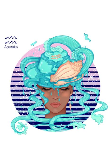 Aquarius Zodiac Sign Aquarius Art Zodiac Signs Aquarius Zodiac