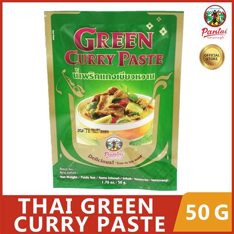 Pantai Sml Green Curry Paste 50g New Packaging Shopee Philippines