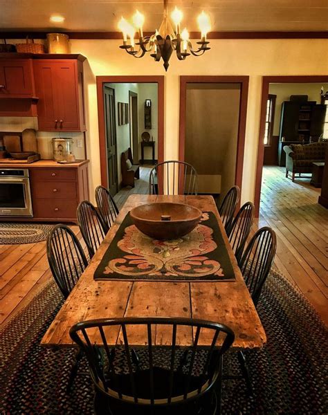 40 Great Farmhouse Kitchen Tables Ideas Perfect For Your Ordinary Kitchen Primitive Dining