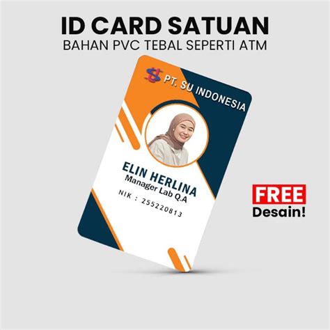 Jual Cetak Kartu Id Card Shopee Indonesia