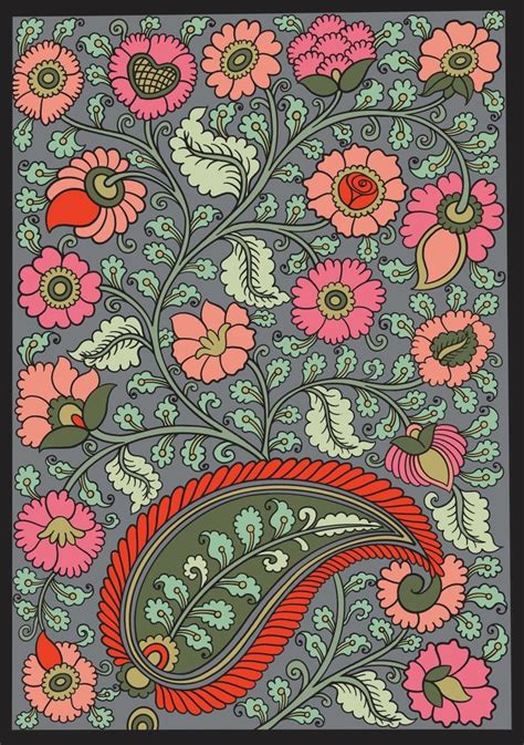 Pin By Padmaja GG On Designs In 2024 Flower Prints Art Textile