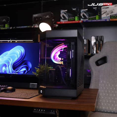 【HYTE Y60 Fish Tank Pc Build】 | JusPC