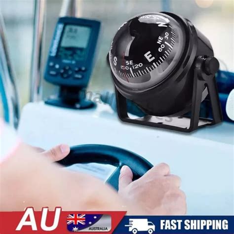 Led Light Marine Compass With Mount For Sail Ship Vehicle Car Boat Navigation 15 99 Picclick Au