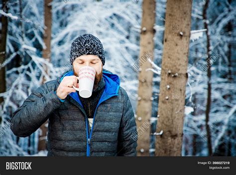 Man Drinking Hot Tea Image Photo Free Trial Bigstock