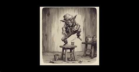 Goblin Dancing Goblin Sticker Teepublic