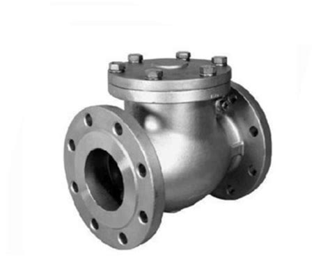 Durable Stainless Steel Swing Check Valve Flanged End Inches At Best