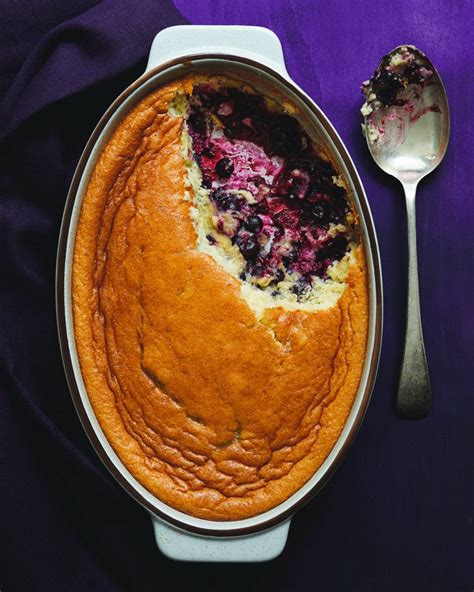 Blackcurrant And Bay Clafoutis Delicious Magazine