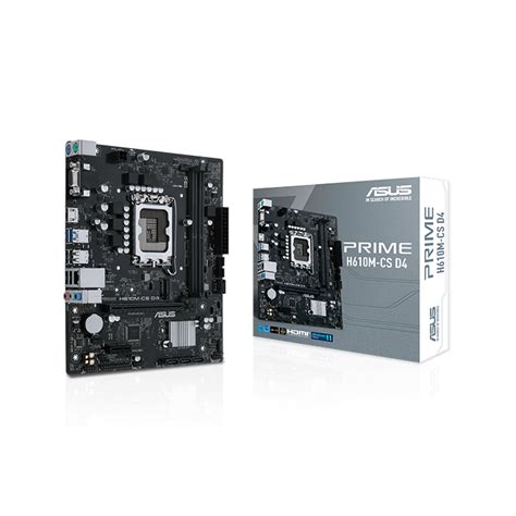 Prime H M Cs D Intel H Lga Mic Atx Motherboard With