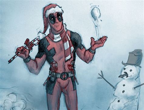 Christmas Deadpool Deadpool Superhero Deviantart