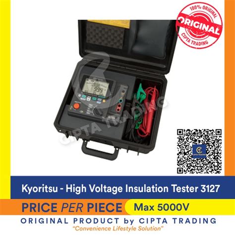 Jual Original Insulation Tester Kyoritsu High Voltage