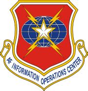 U.S. Air Force Information Operations Center, emblem - vector image