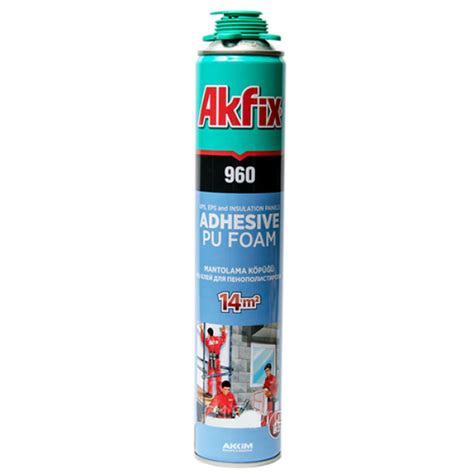 Клей пена для пенополистирола Akfix 960