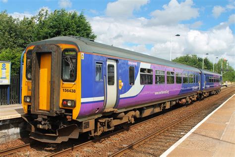 Class 156 156438 Northern Rail Prudhoe Northern Rail S Cl Flickr