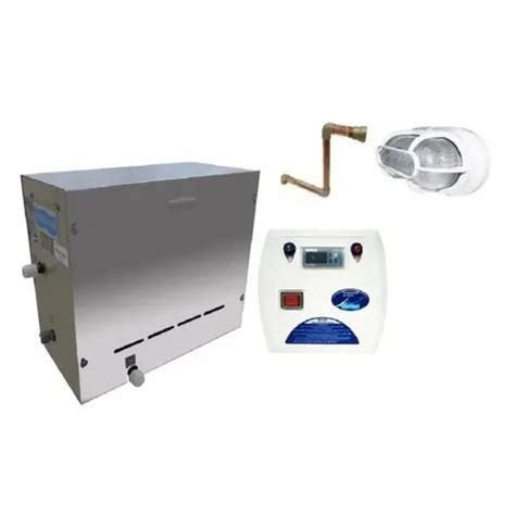 Kit Sauna Vapor Steam Inox Kw Universal Lumin Ria A Prova De Vapor