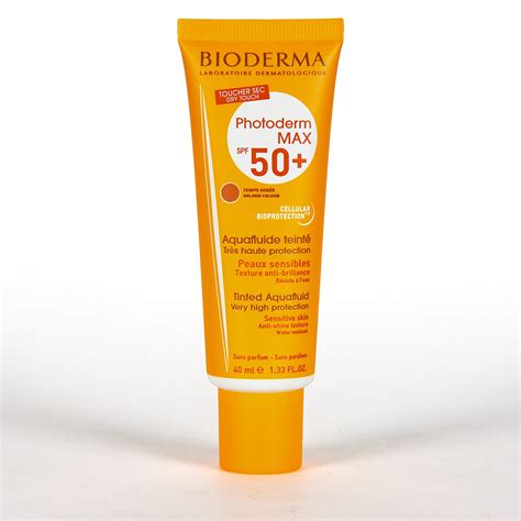 Bioderma Photoderm Max Aquafluide Tono Dorado Fotoprotector