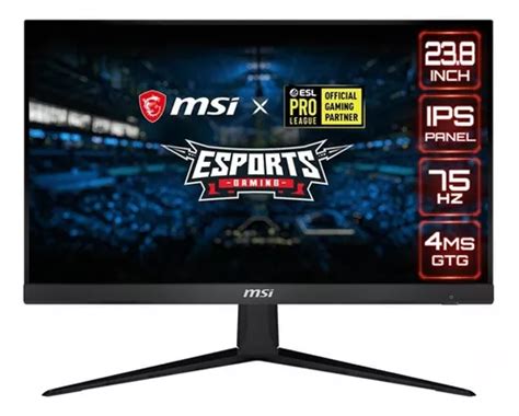 Monitor Gamer MSI Optix LED Negro 127 220V MercadoLibre