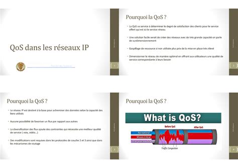 Introduction Qo S Qos Dans Le R Seau Qos Dans Les R Seaux Ip Dr A