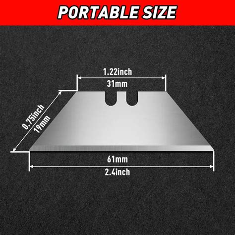 Utility Knife Blades Sharp Box Cutter Blades Sk5 Steel Temu