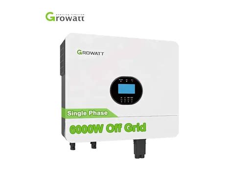 Growatt SPF 6000 ES Plus 6kw Inverter JC Solar Panels