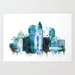 Charlotte Skyline Drawing at PaintingValley.com | Explore collection of ...