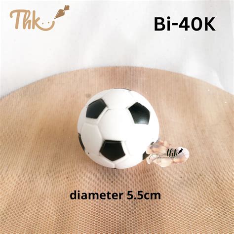 Jual Bi40 Hiasan Kue Cake Topper Sepak Bola Basket Karet Shopee