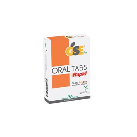 Prodeco Pharma Gse Oral Tabs Rapid Compresse