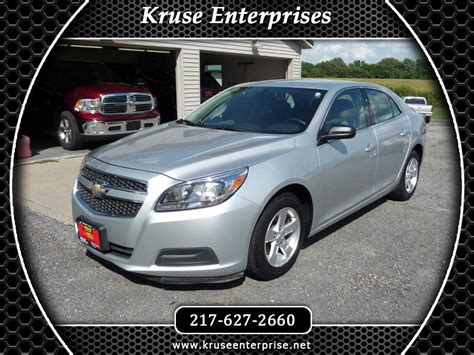 Used 2013 Chevrolet Malibu 4dr Sdn Ls W 1ls For Sale In Springfield Il 62704 Kruse Enterprises