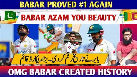 Omg Babar Created History Again Babar Rescued Pak With Historical