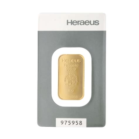 Goldbarren Gramm Heraeus Argor Heraeus Umicore G Gold F R