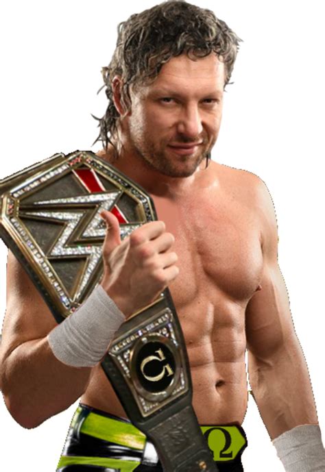 Kenny Omega Wwe Champion By Customwwerenders On Deviantart