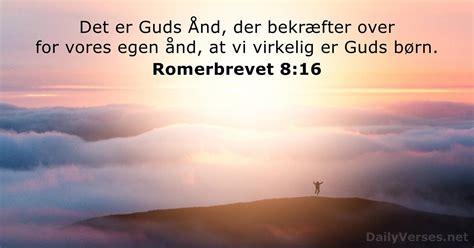 Den 1 Marts 2021 Dagens Bibelvers Romerbrevet 8 16 DailyVerses Net