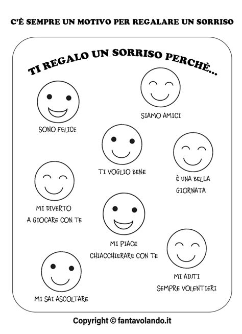 Giornata Mondiale Del Sorriso Le Schede Per La Scuola Primaria