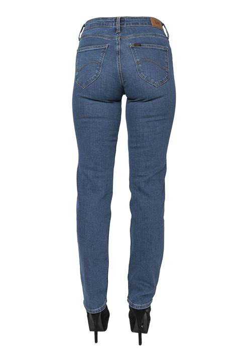 Lee Marion Straight Mid Ada Jeans