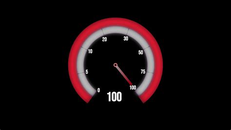 Speedo Meter Animation 6471105 Stock Video At Vecteezy