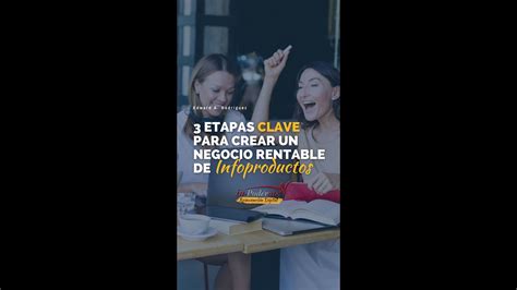 🤩 Etapas Clave Para Tu Negocio De Infoproductos Youtube