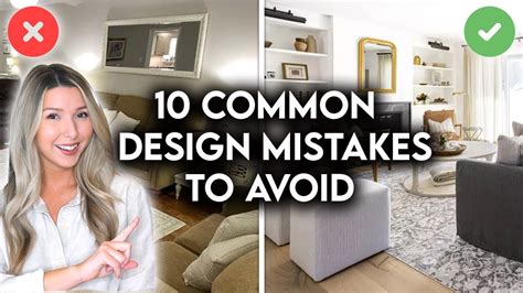 Common Living Room Design Mistakes How To Fix Them Youtube