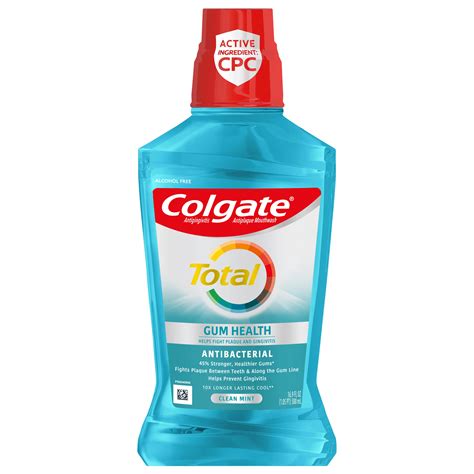 Colgate Total Gum Health Mouthwash Clean Mint Shop Mouthwash At H E B