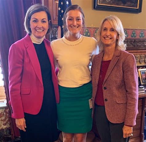 Waukon High School Graduate Grace Howe Interning With The Iowa Governor