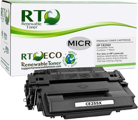 Amazon Renewable Toner Compatible Micr Toner Cartridge High Yield