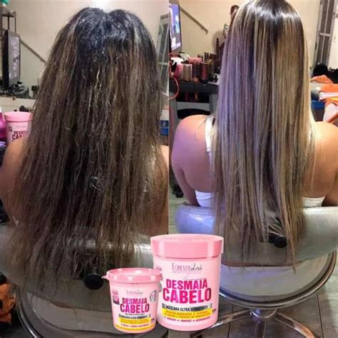 Kit Desmaia Cabelo Forever Liss Completo Pente Beauty Secret