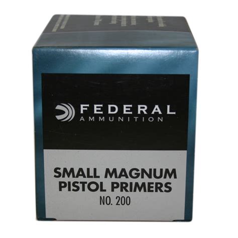 Federal Small Pistol Primers Magnum 200 Don T Miss Buy Now