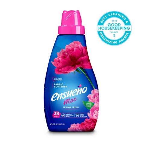 Ensueño Max Liquid Fabric Softener Spring Fresh Scent 45 Fl Oz 45